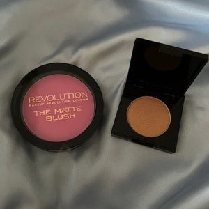 Blush Bundle - Revolution Matte Blush in Dare & K Voss Blushing Beauty in Rosy